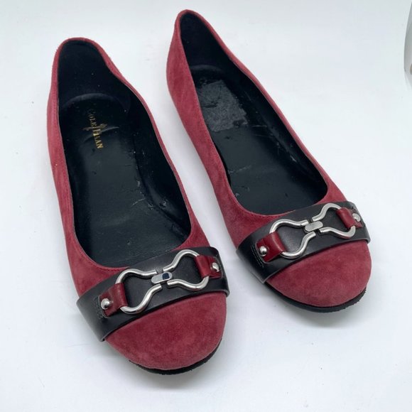 Cole Haan Shoes - Cole Haan Flats- Suede Flats- size 7B